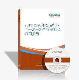 2015-2020年石油行業“一帶一路”投資機會分析